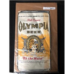 VINTAGE 1970 OLYMPIA BEER STICKER