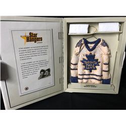 NHL STAR HANGERS "TORONTO MAPLE LEAFS" (6" X 10") -HAND PAINTED UNIQUE ART-