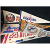 Image 1 : VINTAGE HOCKEY TEAMS PENNANTS LOT