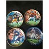 Image 2 : VINTAGE NFL QUARTERBACK CLUB PLATES LOT