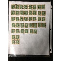 CANADIAN ONE CENT STAMP LOT