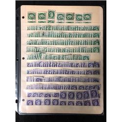 CANADIAN STAMPS LOT (2 & 4 CENTS)