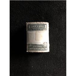 CANADIAN STAMPS LOT (NEWFOUNDLAND) ONE CENT