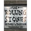 Image 1 : THE ROLLING STONES "BRIDGES TO BABYLON" OFFICIAL TOUR POSTER