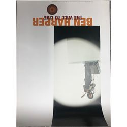 OFFICIAL BEN HARPER "THE WILL TO LIVE" POSTER