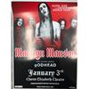 Image 1 : OFFICIAL MARILYN MANSON CONCERT POSTER (VANCOUVER BC)