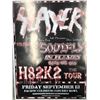 Image 1 : OFFICIAL SLAYER CONCERT POSTER (VANCOUVER BC)