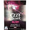 Image 1 : OFFICIAL OZZY OSBOURNE W/ SPECIAL GUEST HALFORD CONCERT POSTER