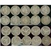Image 1 : Lot of (10) Barber quarters
