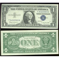Series 1957B $1 silver cert.