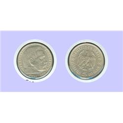 Nazi 1936 – 5 mark silver