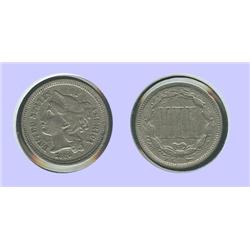 1866 3 cent