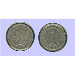 1868 3 cent