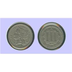 1870 3 cent