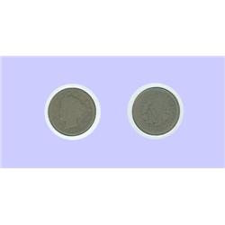 1883 w/cents nickel