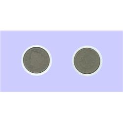 1886 nickel