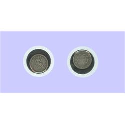 1856 half dime