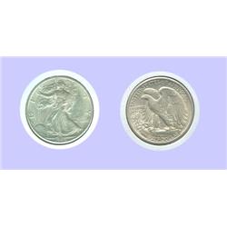 1945-D half dollar