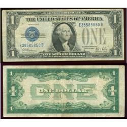 Series 1928 B $1.00 silver cert.