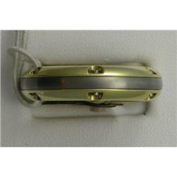 18K & TITANIUM DIANA CLASSIC BAND