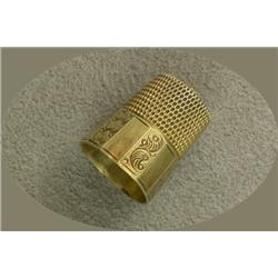 14K THIMBLE