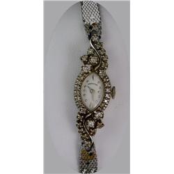 14K LADY'S HAM ILTON DIAMOND WATCH