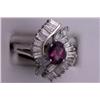 Image 1 : 14K RUBY AND DIAMOND LADY'S RING 