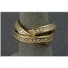 Image 1 : 18K CARTIER DIAMOND ROLLING BANDS