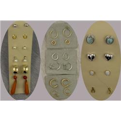 GROUP OF ASSORTED EARRINGS