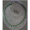 Image 1 : GREEN BERYL NECKLACE & EARRINGS