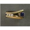 Image 1 : 18K GAUTHIER SAPPHIRE & DIAMOND RING