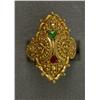 Image 1 : 22K ASIAN ENAMEL FASHION RING