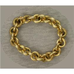 18K ITALIAN LINK BRACELET