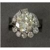 Image 1 : 7.04 CTS ROUND DIAMOND RING