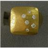 Image 1 : 24K YOSSI HARARI JERUSALEM DIAMOND RING
