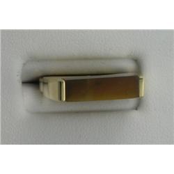 14K TIGEREYE BAND