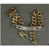 Image 1 : 14K DIAMOND & RUBY ID BRACELET