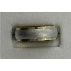 14K ARTCARVED WEDDING BAND