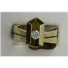 Image 1 : 18K ROUND DIAMOND BRIDAL SET