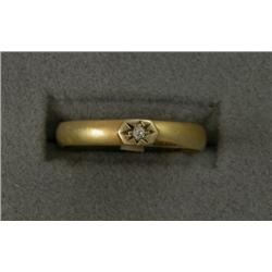 22K VINTAGE DIAMOND WEDDING BAND