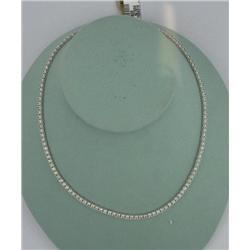 11.99 CTS DIAMOND RIVIERA NECKLACE