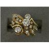 Image 1 : 14K DIAMOND DINNER RING