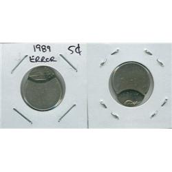 1989 ERROR NICKEL