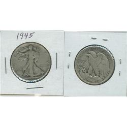 1945 WALKING LIBERTY.