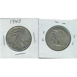 1943 WALKING LIBERTY.