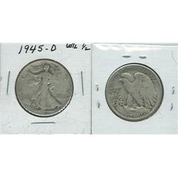 1945 D WALKING LIBERTY.