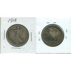 1918 WALKING LIBERTY.