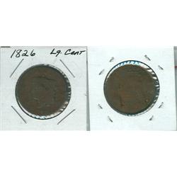 1826 LARGE CENT.