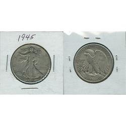 1945 WALKING LIBERTY.