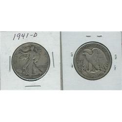 1941 D WALKING LIBERTY.